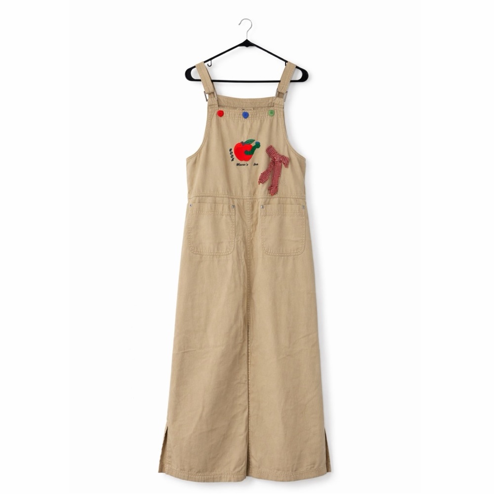 Sag Harbor Sport Vintage Khaki Overall Teachercore Dress